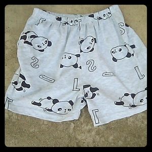 Cute Panda pajama Shorts🐼